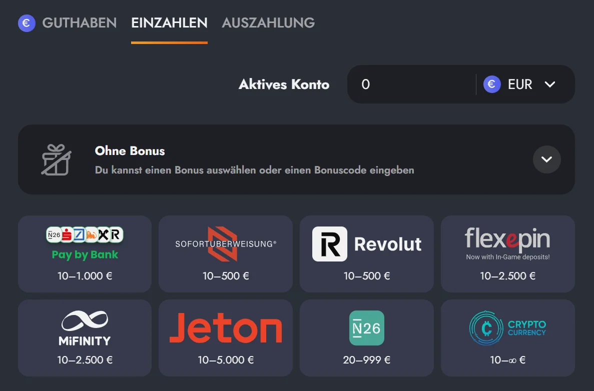 Martin Casino Auszahlungen – Ein- und Auszahlungen